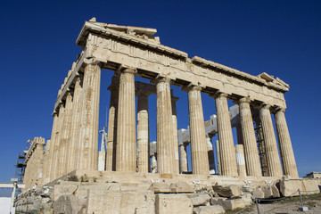 Fototapeta na wymiar The Parthenon, Athens Greece