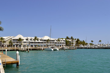 Fototapeta na wymiar Key West Marina