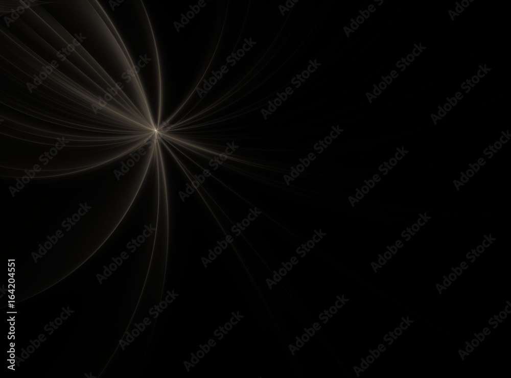 Fototapete abstract bright multicolored fractal computer generated image, background for text labels
