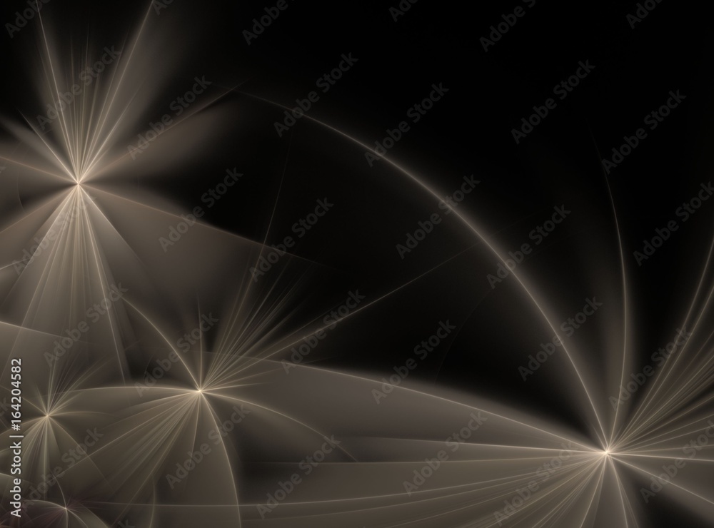 Poster abstract bright multicolored fractal computer generated image, background for text labels