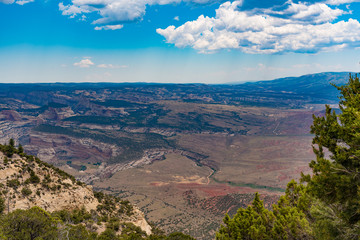 Fototapeta na wymiar Canyon Overlook Dinosaur National Monument