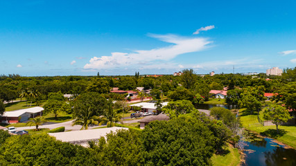 Fototapeta na wymiar Urban Aerial Photography South Florida.