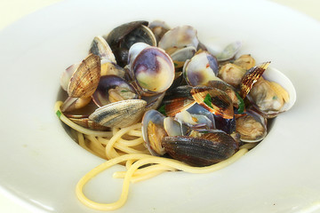 spaghetti con le vongole