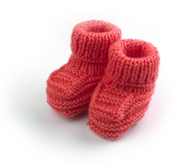 knit baby socks