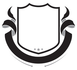 Shield and banner for your coat of arms