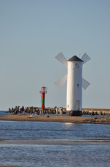 Mühlenbake in Swinemünde, "Wiatrak" © Inka
