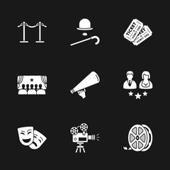 nine cinema icons