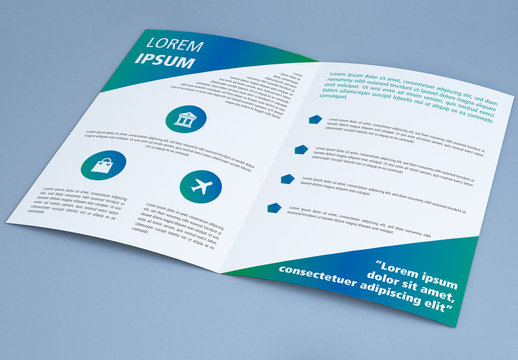 Open Brochure Mockup 2