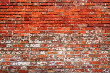 Chipped Brick Wall.