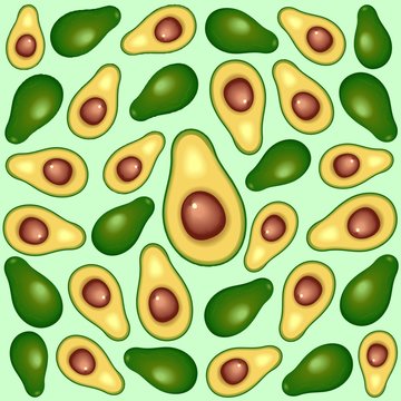 Avocado Pattern