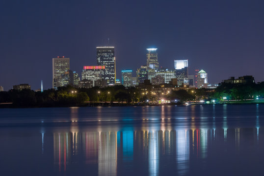Minneapolis Cityscape Skyline