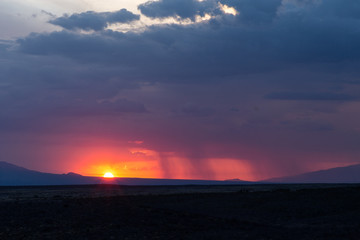 Sunset Rain