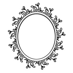 Decorative blank label