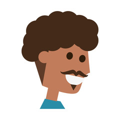 Young man cartoon