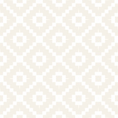 Seamless tracery pattern. Repeated stylized lattice. Symmetric geometric wallpaper. Trellis ethnic motif. Vector illustration