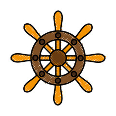 Obraz premium rudder icon image