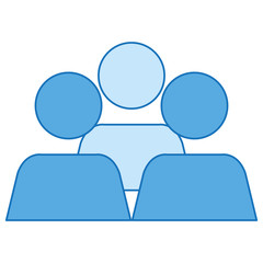 teamwork avatars isolated icon vector illustration design