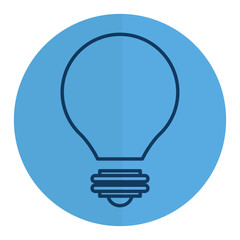 bulb light isolated icon vector illustration design