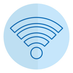 wifi signal isolated icon vector illustration design