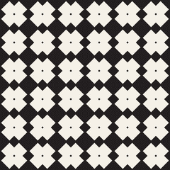 Seamless tracery pattern. Repeated lattice. Symmetric geometric abstract wallpaper. Trellis ethnic motif. Vector illustration