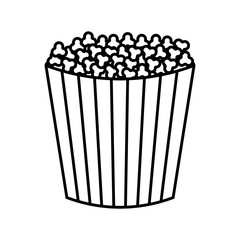 pop corn bucket icon
