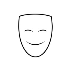 theater mask icon