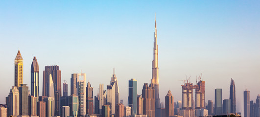 Fototapeta na wymiar Dubai Skyline, UAE
