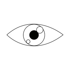 eye look vision optic surveillance concept