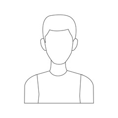 portrait man avatar people male cartoon