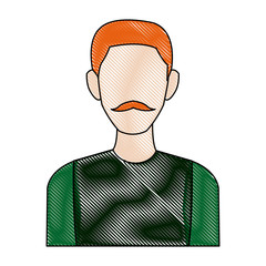 portrait man avatar people male cartoon