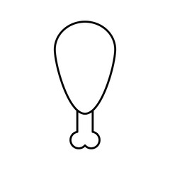 chicken leg icon