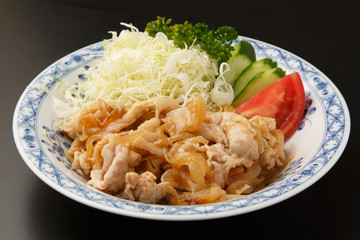 豚肉の生姜焼き