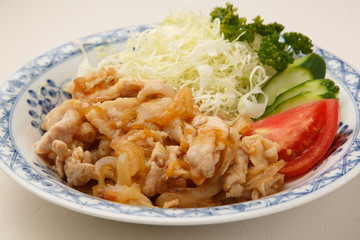 豚肉の生姜焼き