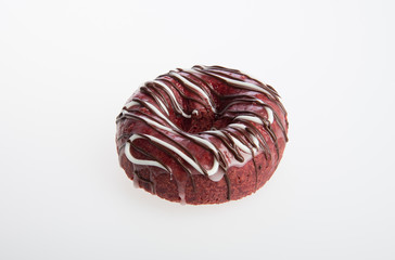 donut or fresh donut on a background.
