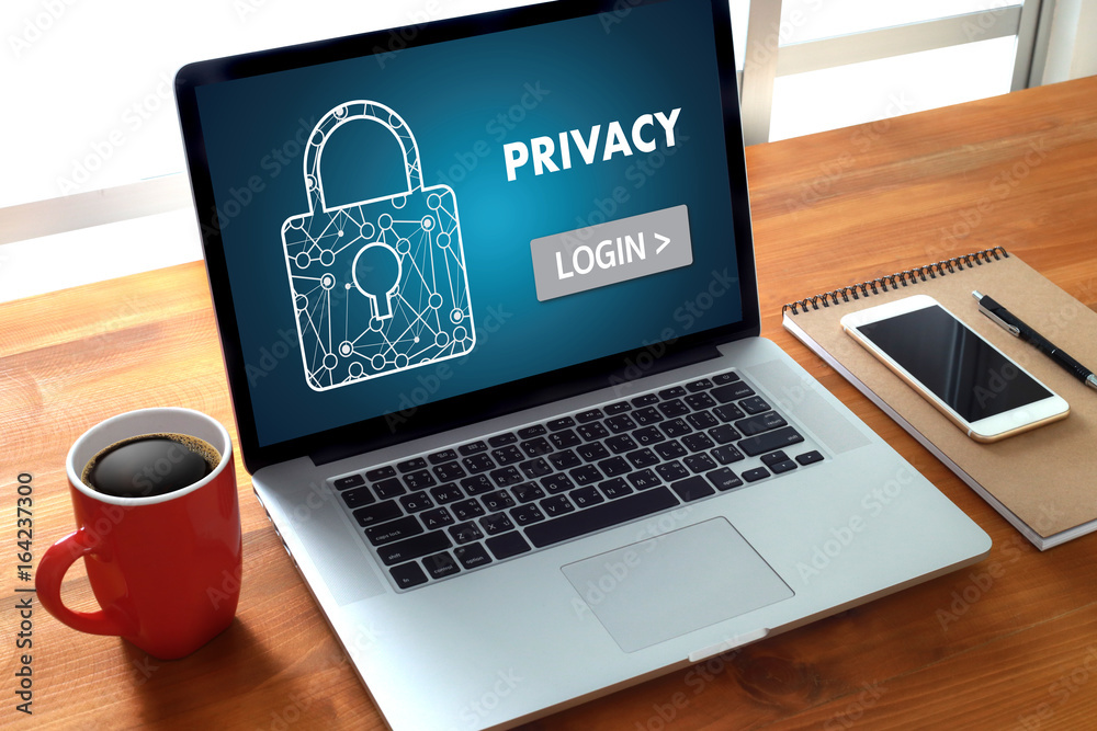 Poster privacy access login performance identification password passcode and privacy