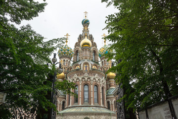 Fototapeta na wymiar St. Petersburg, cathedral of Resurrection of Jesus Christ