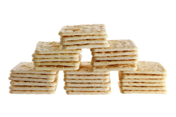Stacks of Crackers