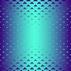 Background of the decreasing triangles.Vector seamless pattern.