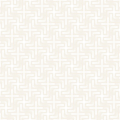 Vector seamless cross tiling pattern. Modern stylish geometric texture. Repeating mosaic abstract background