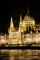Fototapeta premium Hungarian Parliament in Budapest