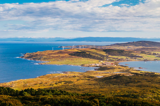 Wind Power, Bluff, Southland, South Island, New Zealand