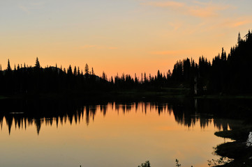 Reflection Lake, Mt. Rainier National Park, USA