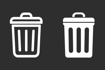 Bin - vector icon.