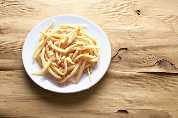 Potato Chips on Plate
