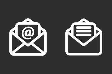 Mail - vector icon.