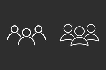 People - vector icon.