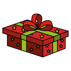 gift box present icon vector illustration design