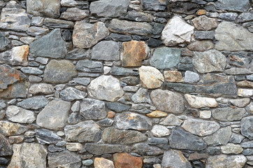 stonewall in saalfelden salzburg austria close up