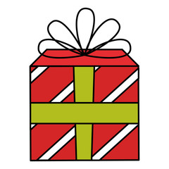 gift box present icon vector illustration design