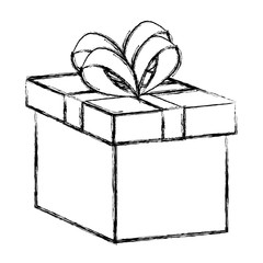 gift box present icon vector illustration design